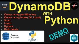 DynamoDB with Python (Latest)