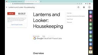 Lanterns and Looker: Housekeeping || #qwiklabs || #CloudwaliDiwali