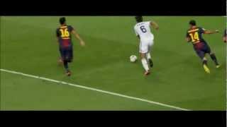 Sami Khedira Owns Barcelona Players (Humiliation) 2012