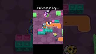 Patience is key #brawlstars #clutch