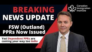 Canadian Immigration 2021 - Breaking News Update - FSW PPRs are now being issued