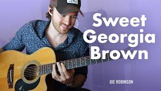 Sweet Georgia Brown (Django Reinhardt Gypsy Jazz Guitar Cover) - Joe Robinson