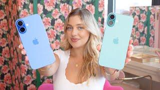 iPhone 16! Ultramarine & Teal Unboxing + First Impressions!