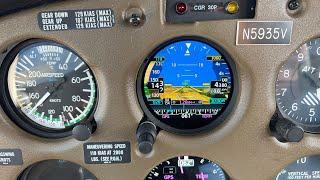 Turbo Arrow III 153 knots at about 65-70% power.