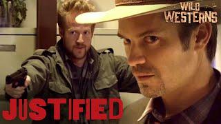 Justified | Raylan And Tim Are Held Up At The Hospital (ft. Timothy Olyphant) | Wild Westerns