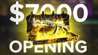 I OPENED $7,000 WORTH OF THE MOST EXPENSIVE CASE.. (HELLCASE CASE OPENING)