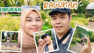 daily vlog @mamanajlanaznin mengisi waktu libur dengan melihat satwa di kebun binatang ragunan 