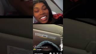 Asian Doll & Dougie B on IG live he says “I love you” #asiandoll #dougieb #drillmusic #kayflock