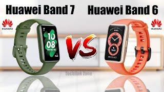 Huawei Band 7 Vs Huawei Band 6 Comparison