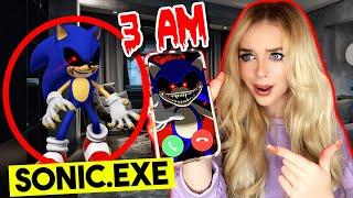 DO NOT CALL SONIC.EXE ON FACETIME AT 3 AM!! (HE ATTACKED ME)