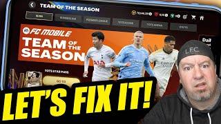 LET'S FIX TEAM OF THE SEASON! - We want a challenge! - FC Mobile (FIFA Mobile)