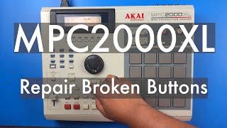 Repairing Buttons on a MPC2000XL