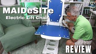 Fall Recovery Made EASY - The MAIDeSITe Electric Lift Chair in Action