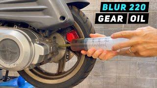 Genuine Blur - Transmission Oil Change ( PGO G-Max ) | Mitch's Scooter Stuff