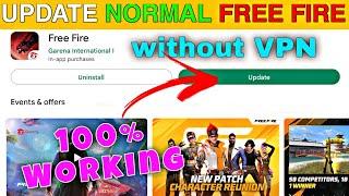 HOW TO INSTALL FREE FIRE NEW UPDATE OB35 APK OBB FILE  NORMAL FREE FIRE DOWNLOAD LINK