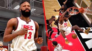 PF PAINT BEAST TAKES OVER THE REC WITH RANDOMS! NBA 2k21 Rec Center Gameplay Best Build