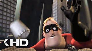 Robot Battle Scene - The Incredibles (2004)