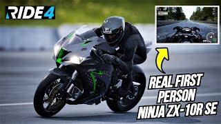 RIDE 4 - NINJA ZX-10R SE 2019 CUSTOMIZATION | FIRST PERSON GAMEPLAY AT CANADIAN