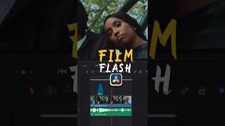 Free film flash transition in DaVinci Resolve