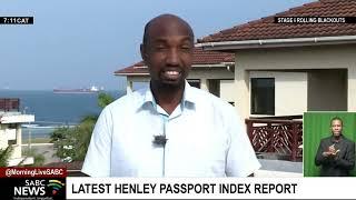 Latest Henley passport index report with Isaac Lukando