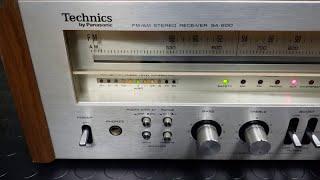 Technics SA-600 - Som Forte e Envolvente.