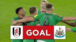 GOAL | Sean Longstaff | Fulham 0-1 Newcastle United | Fourth Round | Emirates FA Cup 2023-24