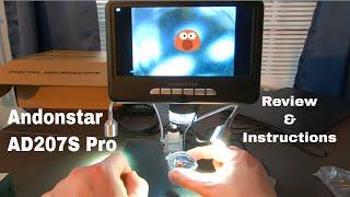 Andonstar  AD207S Pro  Digital Microscope  {Instructions & Review}