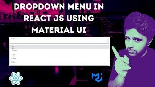 Material UI Select Dropdown | React Js Beginner Projects