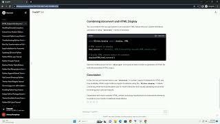 ipython notebook nbconvert how to display html output