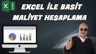 Excel ile basit maliyet hesaplama ve maliyet otomasyonu yapma