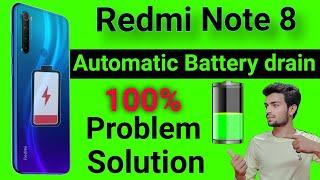 Redmi Note 8 Battery drain problem | How to solve battery drain problem in redmi note 8