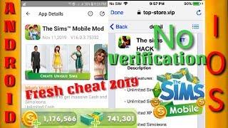 The Sims Mobile hack | No Verification