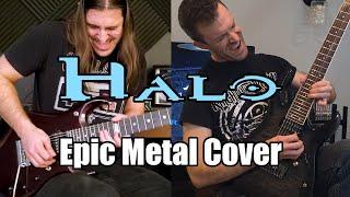 Halo Theme (EPIC Metal Cover) feat. Viking Guitar