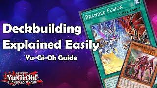 Modern Deckbuilding Explained Easily. Yugioh Guide