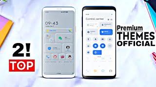 Top 2 MIUI 12 Premium Themes | Official Themes | Must Try Most Awaited Special Control Center Themes