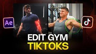 How To Edit These Gym TikToks (Muscle Effect)