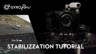 Gyroflow Stabilization tutorial ITA