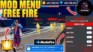 ¡Nuevo! MOD MENU Free Fire MR VINI RX V14 Mediafire 2023, Volar, Atravezar Paredes, Anti Cierre.