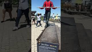 Nik Wallenda Statue/The Man who walked over Niagara Falls 2012#shorts