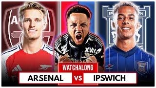 Arsenal Vs Ipswich | Premier League | Watchalong W/ Troopz