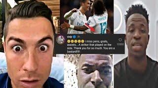 Cristiano, Vinicius & Madrid Players Reaction on Marcelo Retirement 