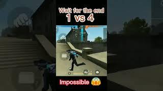 Impossible 1vs4 |Uzbek sila 1vs4| @BekLive |@ZufarMax #rek #freefire #shorts #freefiremax