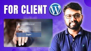 How to Create Custom WordPress Dashboard For Clients | DIGITAL RNK