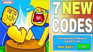 NEW CODES ARM WRESTLE SIMULATOR CODES (MAY 2024) - ROBLOX ARM WRESTLE SIMULATOR CODES