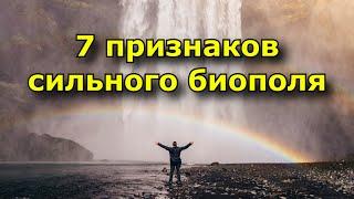 7 признаков сильного биополя. Энергетика человека.