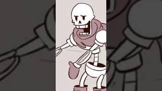 Sans Gives Papyrus A Hand! (Undertale Comic Dub) #undertale #shorts