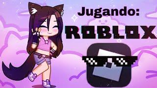 jugando Roblox 