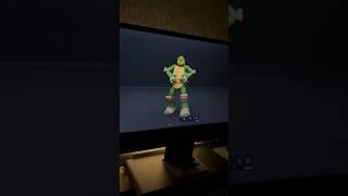 3D animation TMNT Mikey Maya