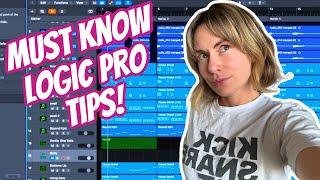 Must Know Logic Pro Tips!!