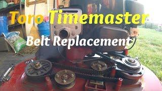 Toro Timemaster Blade Belt Replacement